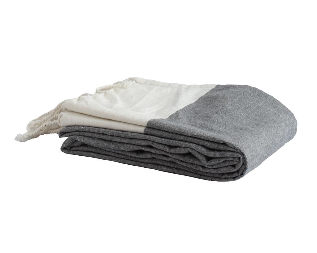 leeff Leeff Hammam Towel Hidde dark grey - Bed & Bad - Leeff