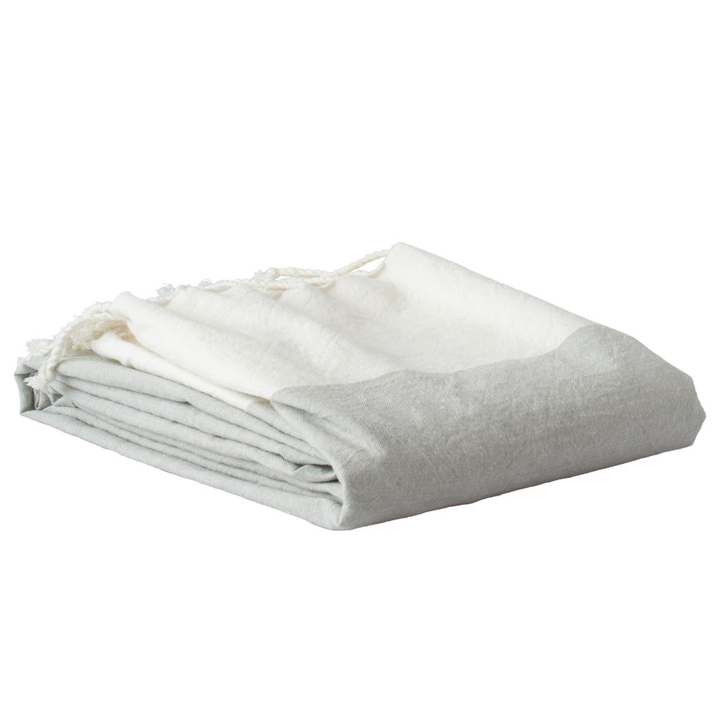leeff Leeff Hammam Towel Hidde light grey - Bed & Bad - Leeff