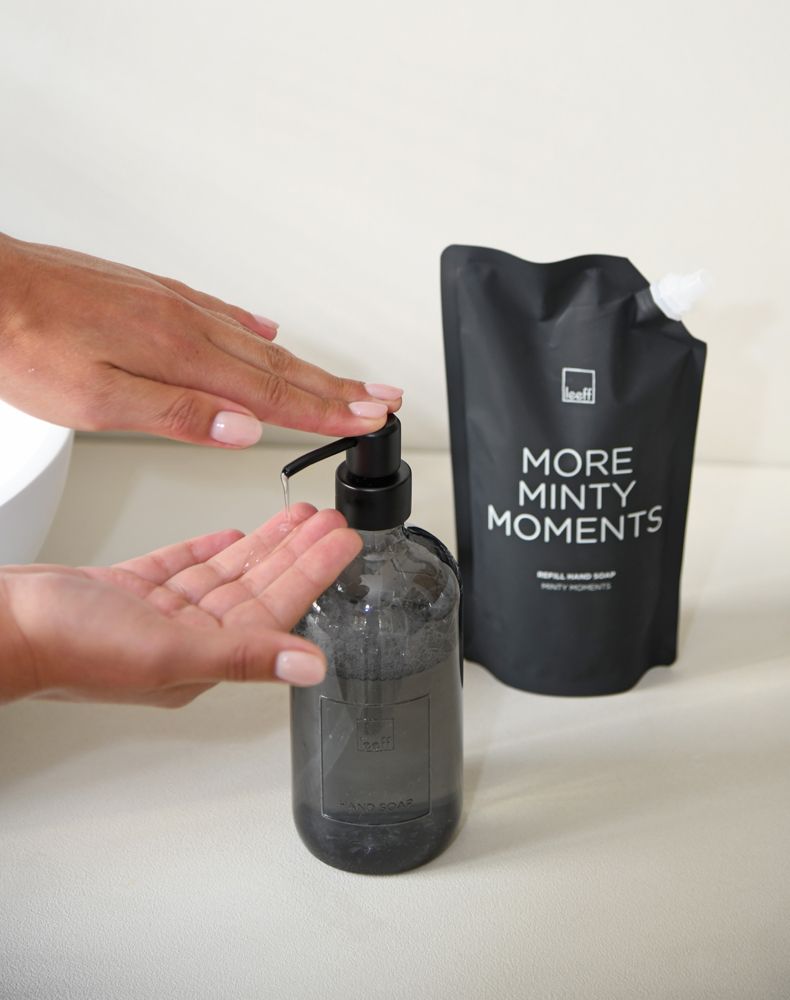 Leeff Leeff Hand Soap Glass Bottle - Minty Moments - Bed & Bad - Leeff