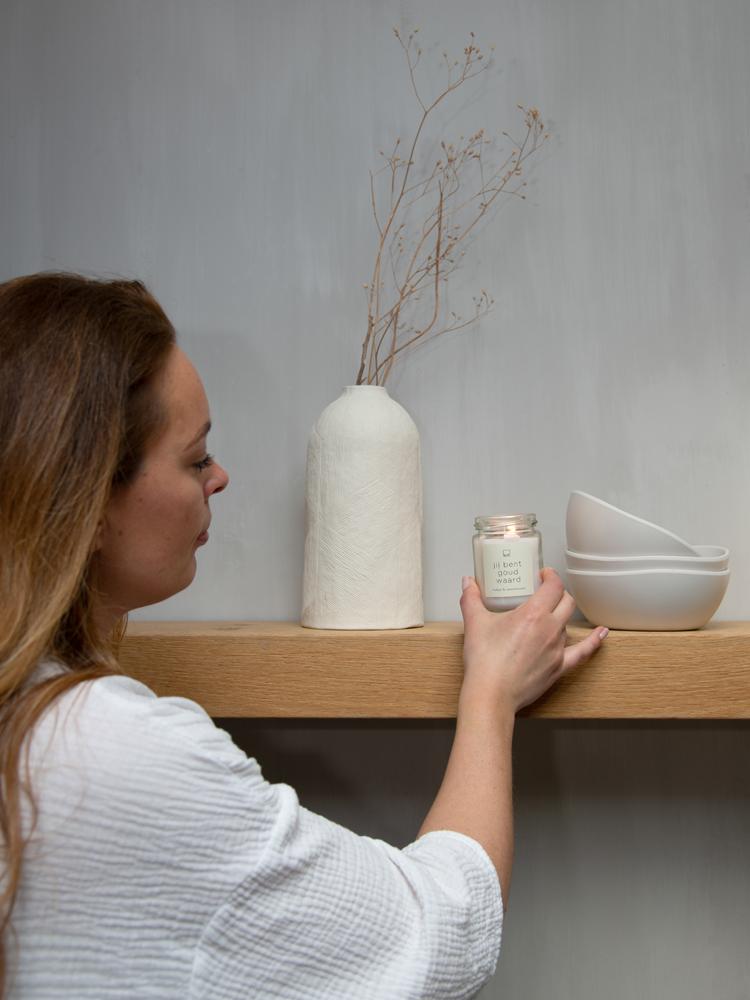 Leeff Leeff Jar Candle L - Jij Bent Goud Waard - Wonen - Leeff