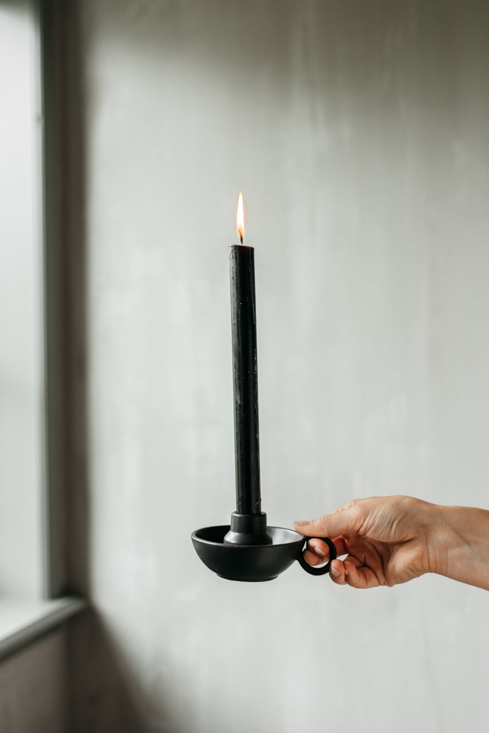 Leeff Leeff Candle Holder Chris Black - Wonen - Leeff