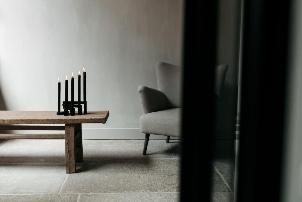 Leeff Leeff Candle Holder Coen Black - Wonen - Leeff