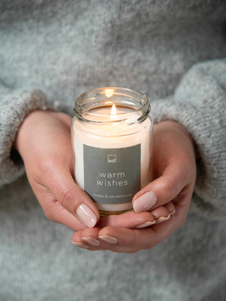 Leeff Leeff Jar Candle L - Warm Wishes - Wonen - Leeff