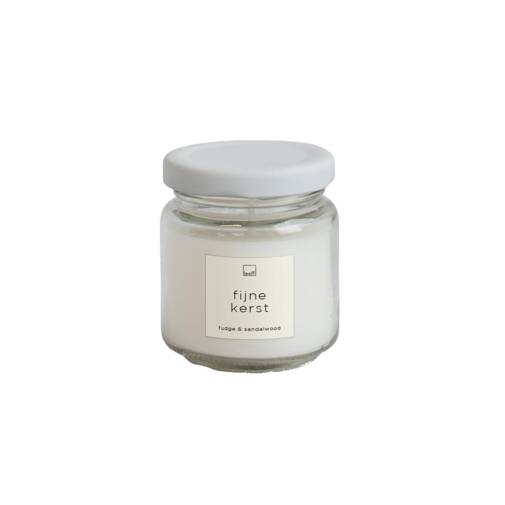 leeff Leeff Jar Candle S - Fijne kerst - Wonen - Leeff