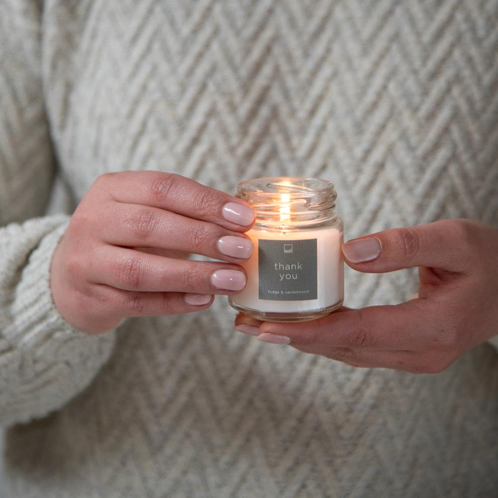 Leeff Leeff Jar Candle S - Thank You - Wonen - Leeff