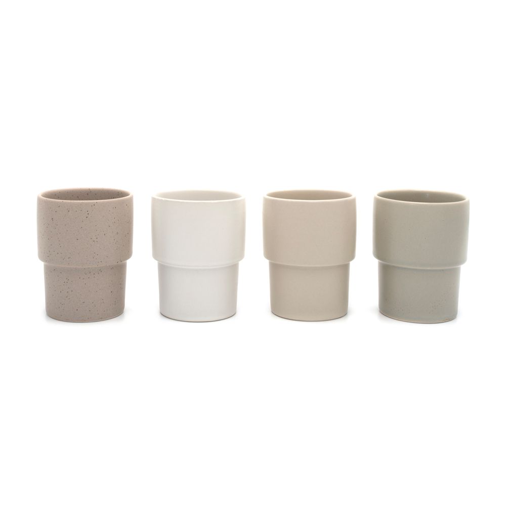 leeff Leeff Mugs Mark set of 4 - Koken & Tafelen - Leeff