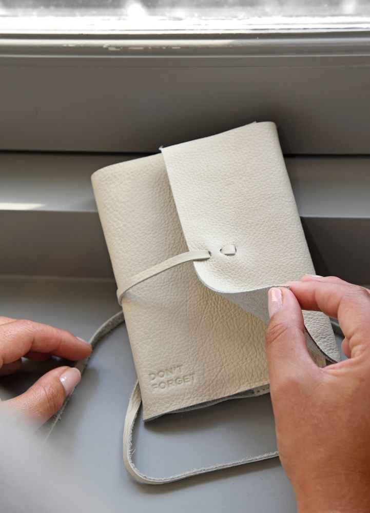 Leeff Leeff Notebook Noah Creme - A6 - Wonen - Leeff