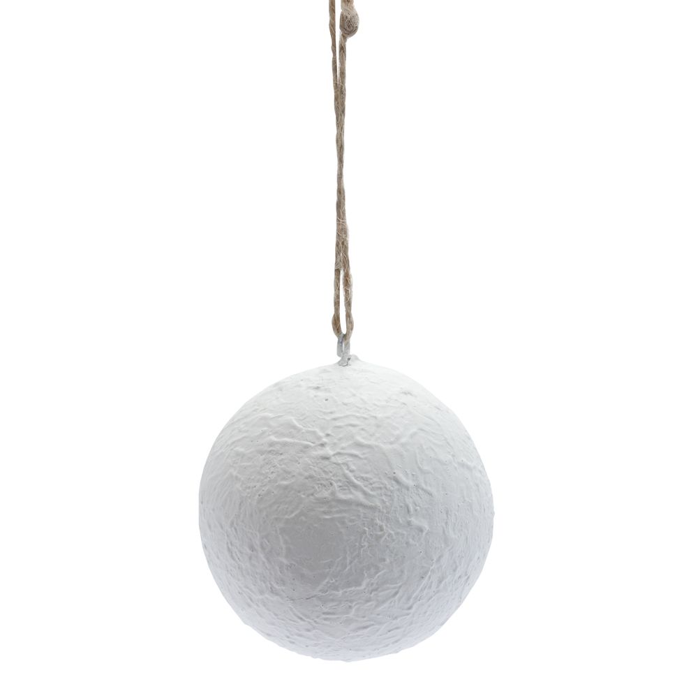 leeff Leeff Ornament Odette ball white - Wonen - Leeff