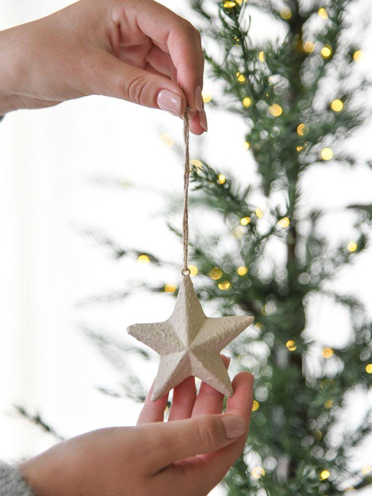 Leeff Leeff Ornament Odette Star Sand - Wonen - Leeff