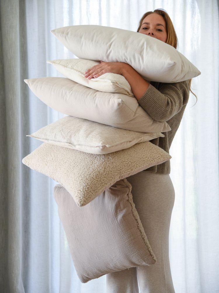 Leeff Leeff Pillow Phileine Taupe - Wonen - Leeff