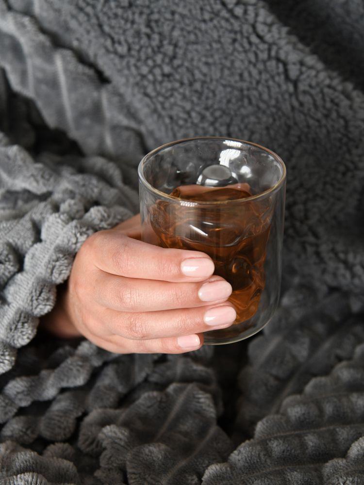 Leeff Leeff Plaid Puk Dark Grey - Wonen - Leeff