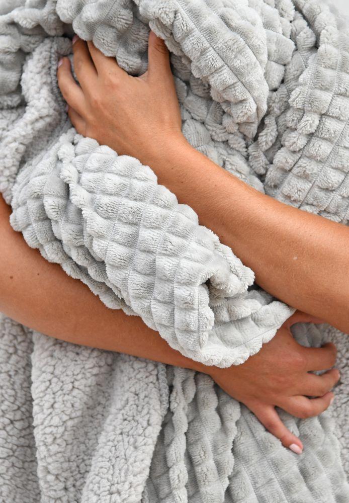 Leeff Leeff Plaid Puk Light Grey - Wonen - Leeff