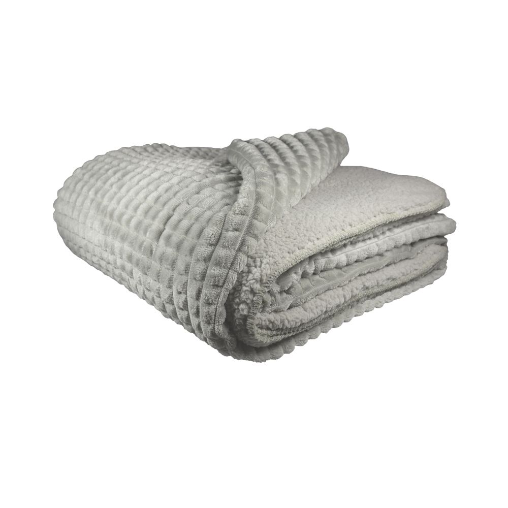 leeff Leeff Plaid Puk light grey - Wonen - Leeff