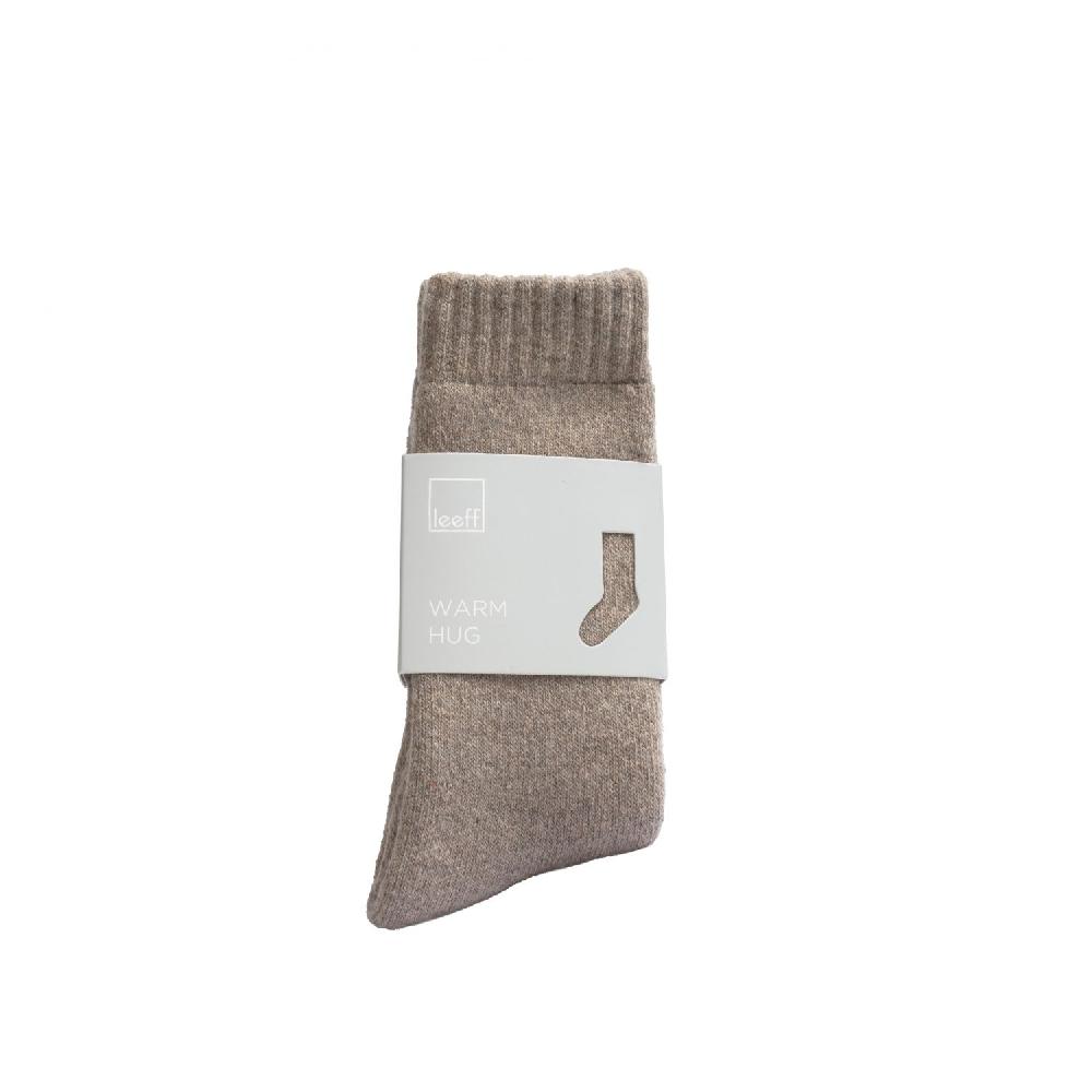 leeff Leeff Socks Sand - Warm hug 42-46 - Wonen - Leeff