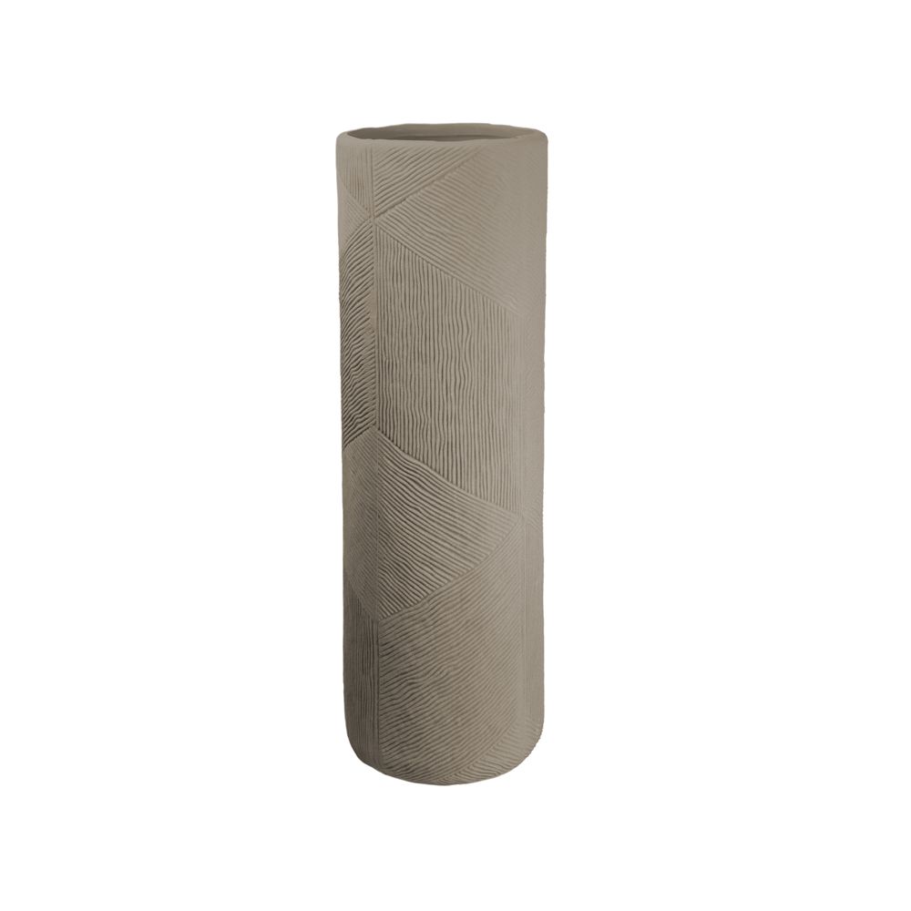 leeff Leeff Vase Victor L taupe - Wonen - Leeff