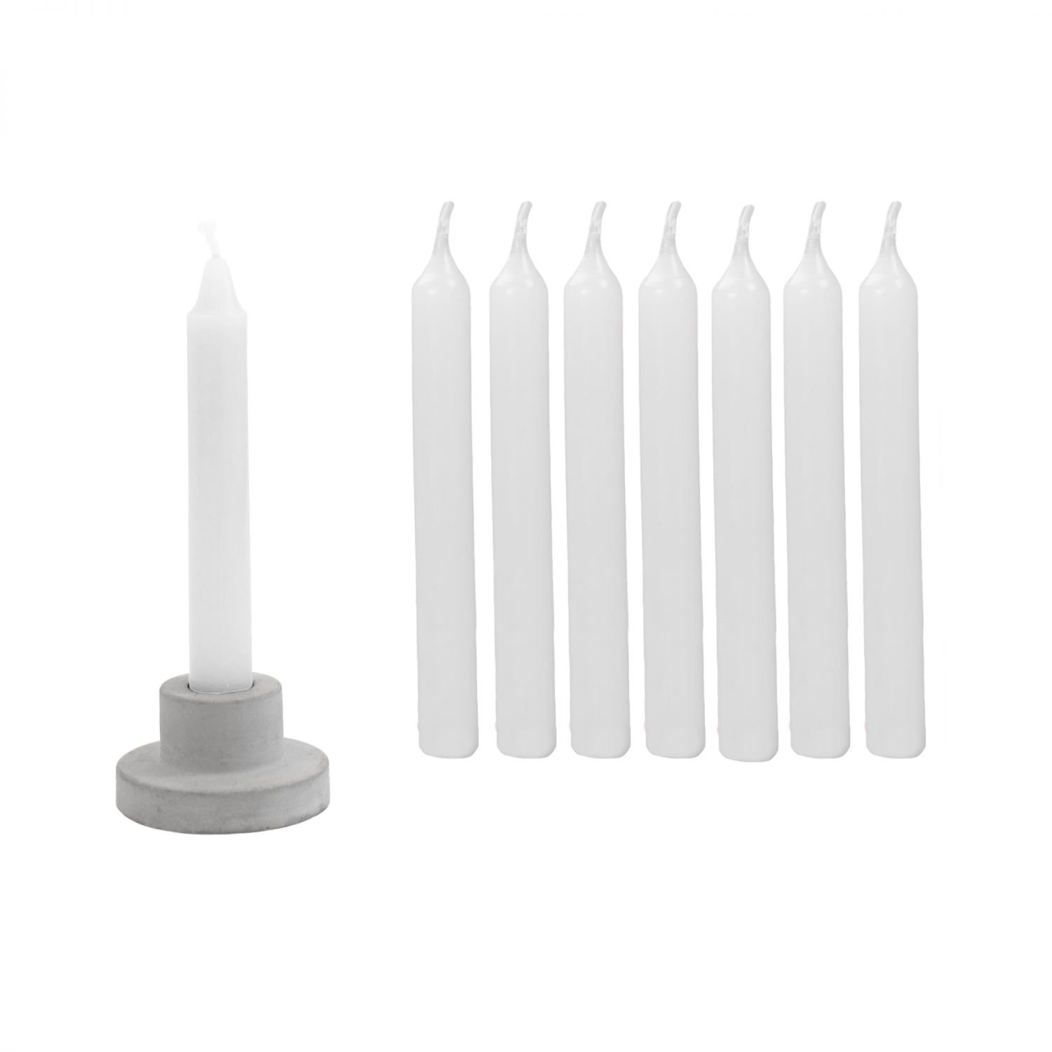 leeff Leeff Mini Candles Giftset Maartje grey - Wonen - Leeff