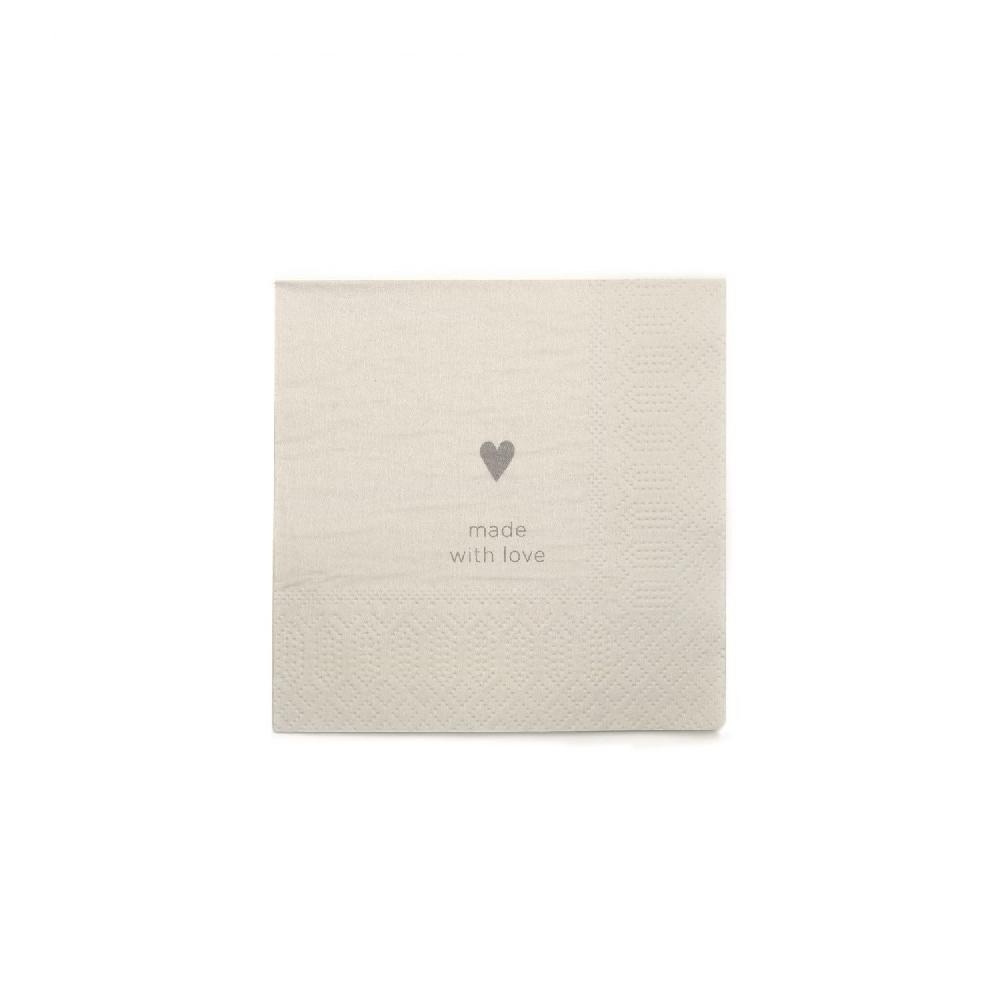 leeff Leeff Napkins - Made with love - Koken & Tafelen - Leeff