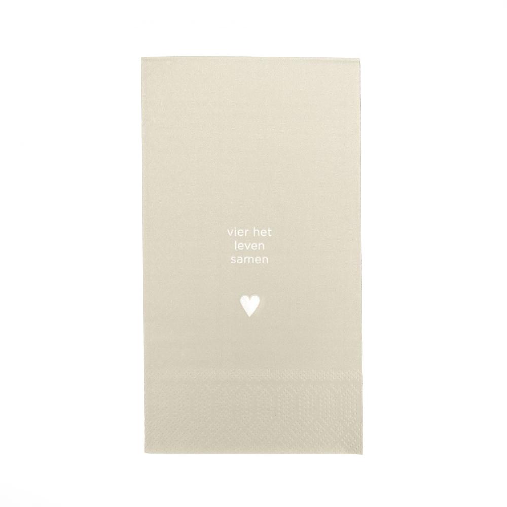 leeff Leeff Napkins - Vier het leven samen - Koken & Tafelen - Leeff