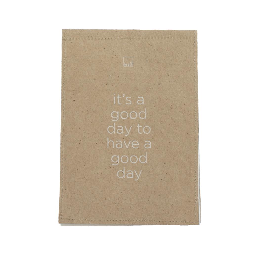 leeff Leeff Notebook Niek - It’s a good day - Wonen - Leeff