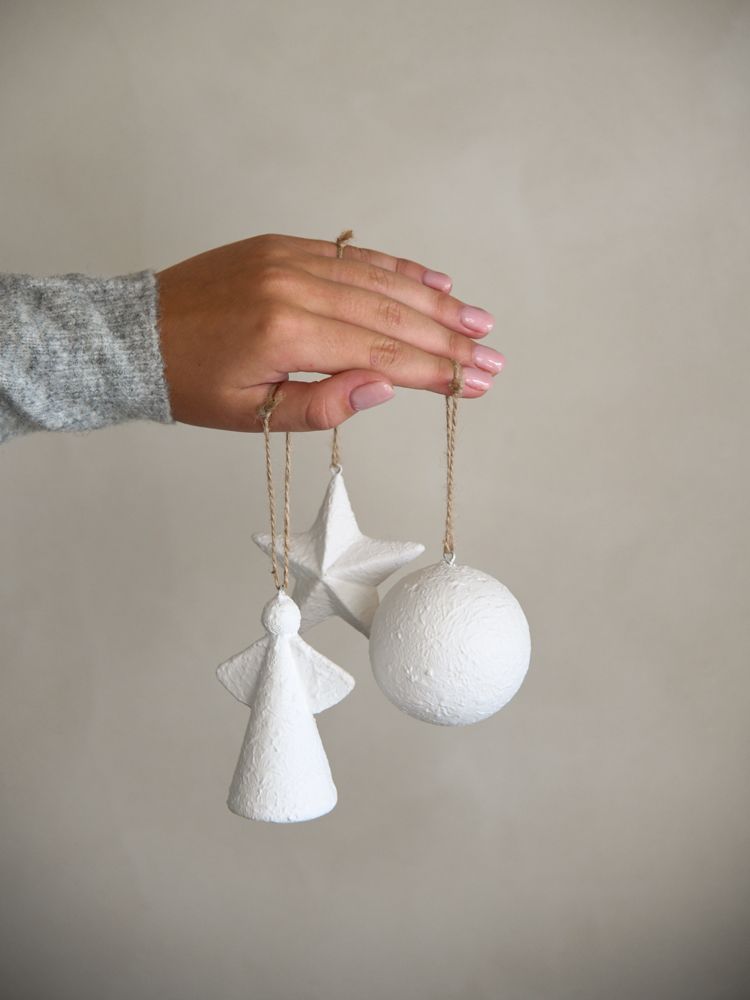 Leeff Leeff Ornament Odette Angel White - Wonen - Leeff