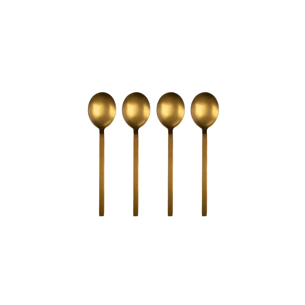 leeff Leeff Spoons Charlot set of 4 rose gold - Koken & Tafelen - Leeff