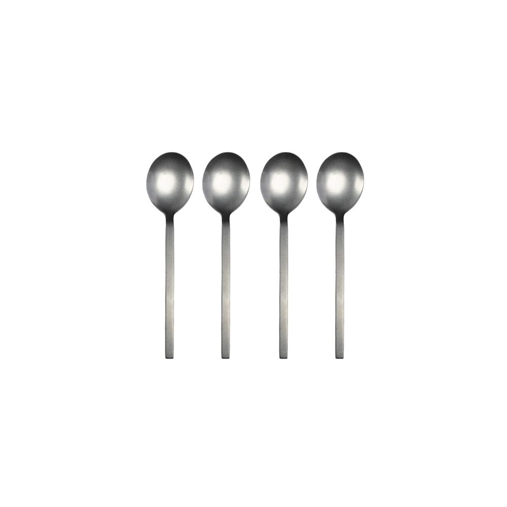 leeff Leeff Spoons Charlot set of 4 silver - Koken & Tafelen - Leeff