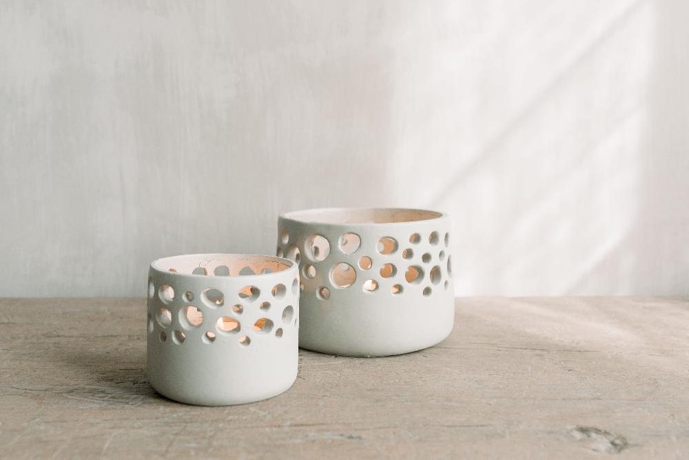 Leeff Leeff Tealight Holder Timor L Natural - Wonen - Leeff