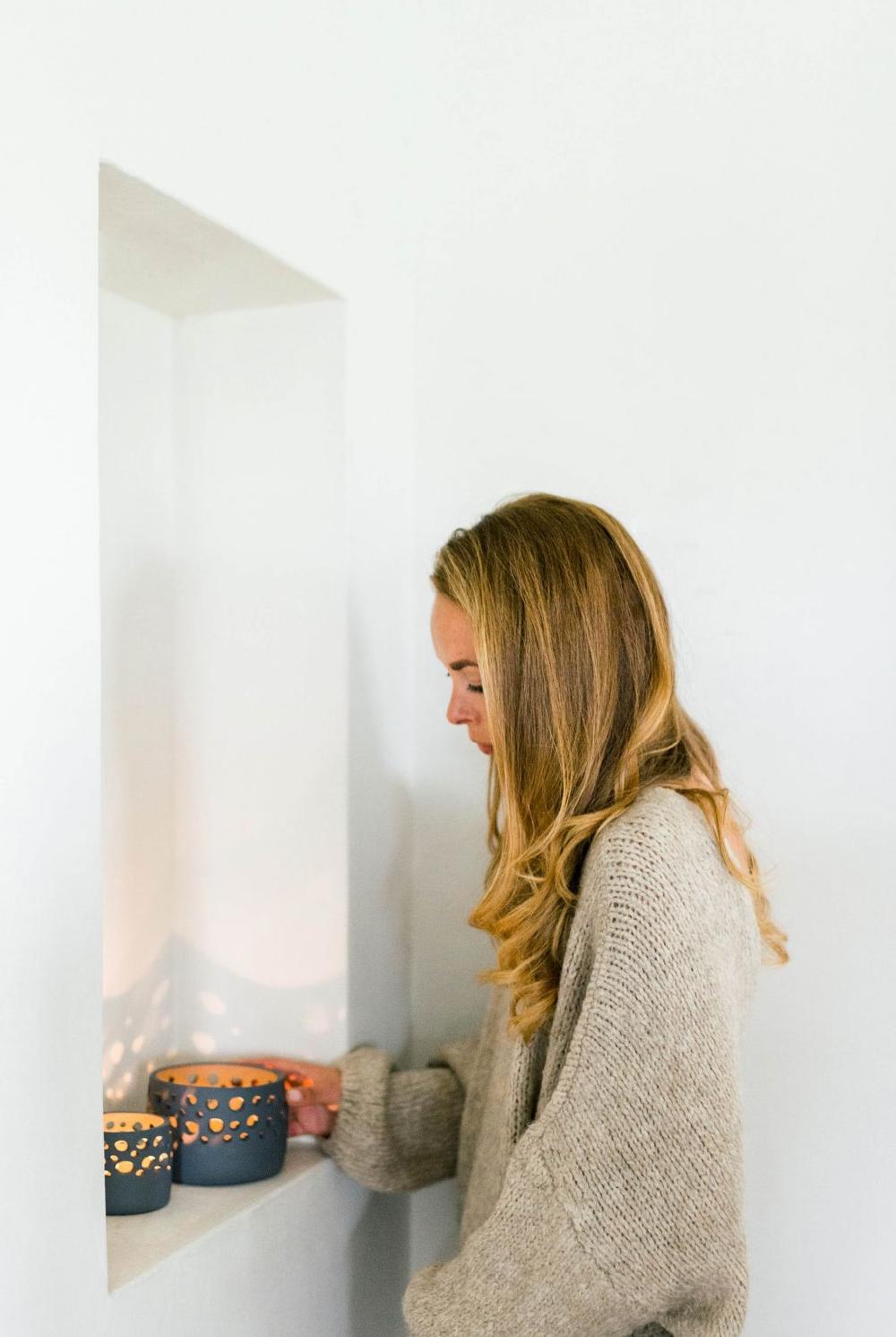 Leeff Leeff Tealight Holder Timor S Grey - Wonen - Leeff