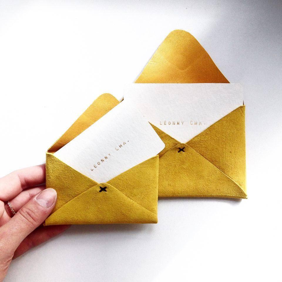 léonny cha leather goods / Card older / leather / Hand made / Leonny Cha