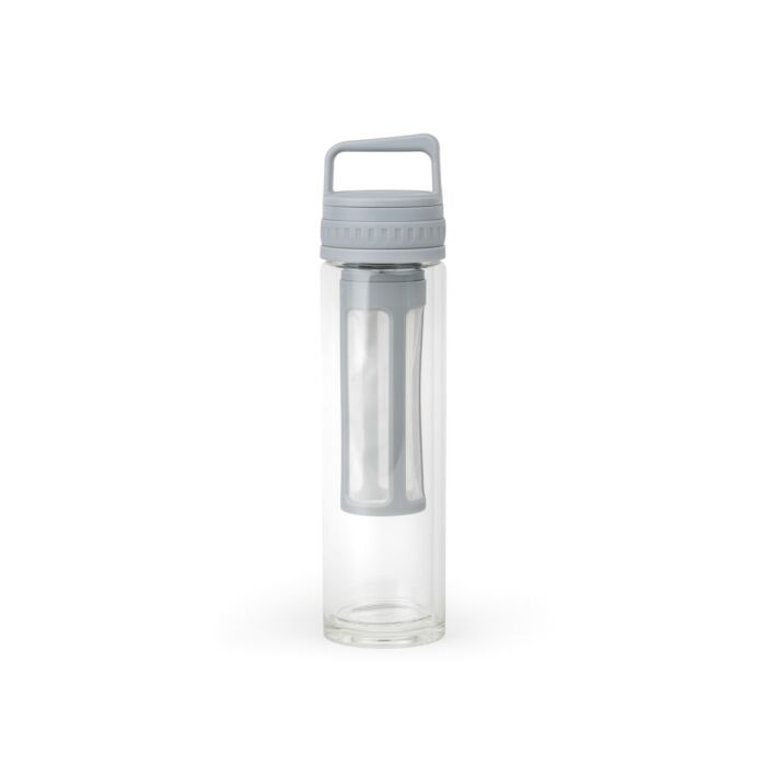 leopold vienna Cold brew infuser bottle Moshi glas grijs