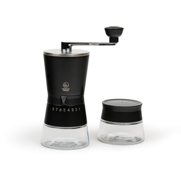 leopold vienna Giftset koffiemolen Bologna zwart