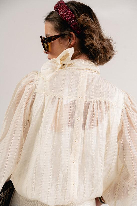 Les Jumelles Florian Brede Kralen Haarband Tibetaans Rood