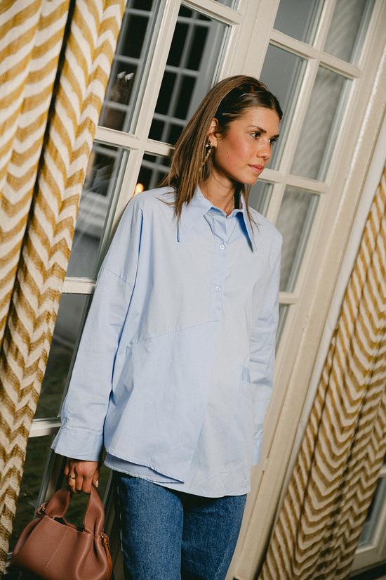 les jumelles Alice shirt light blue