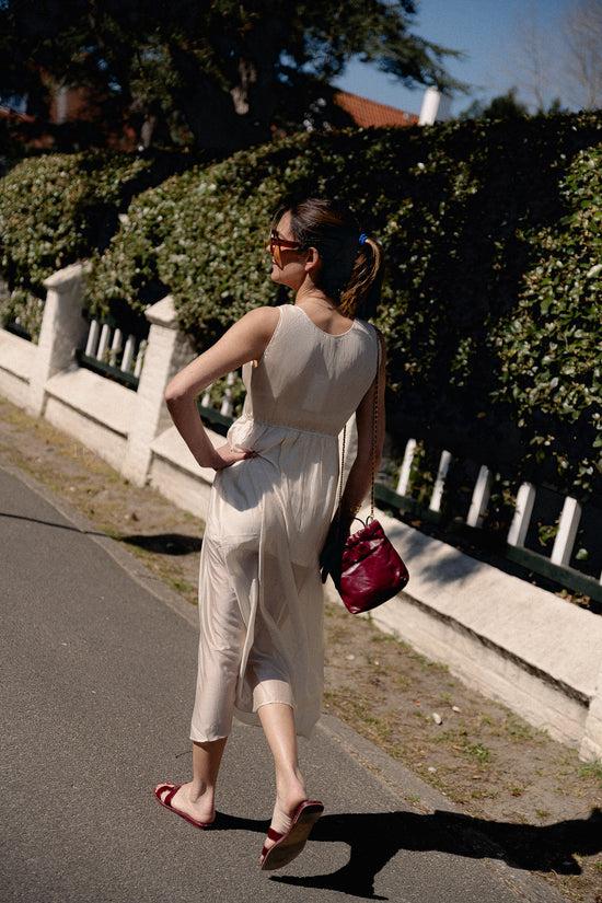 Les Jumelles Alma Jurk Ecru