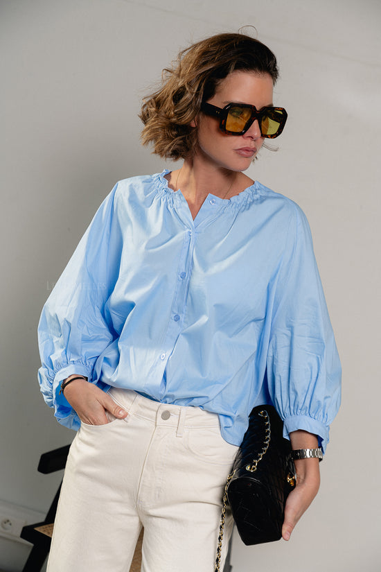 Les Jumelles Amelie Shirt Baby Blue