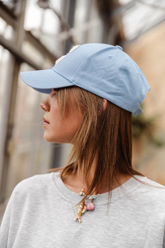 Les Jumelles 'C' Cap Denim Hemelsblauw