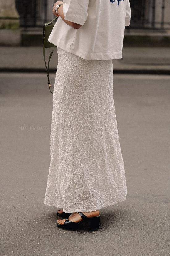 Les Jumelles Catalina Skirt White
