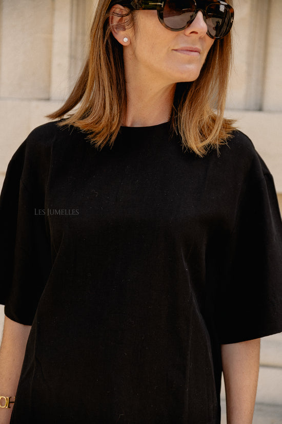 les jumelles Catherine shirt black