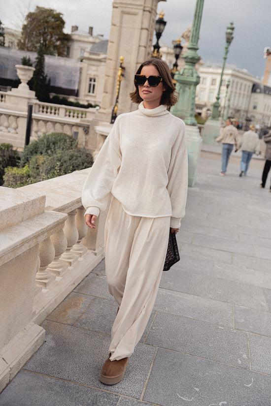 Les Jumelles Cilou Trui Ecru