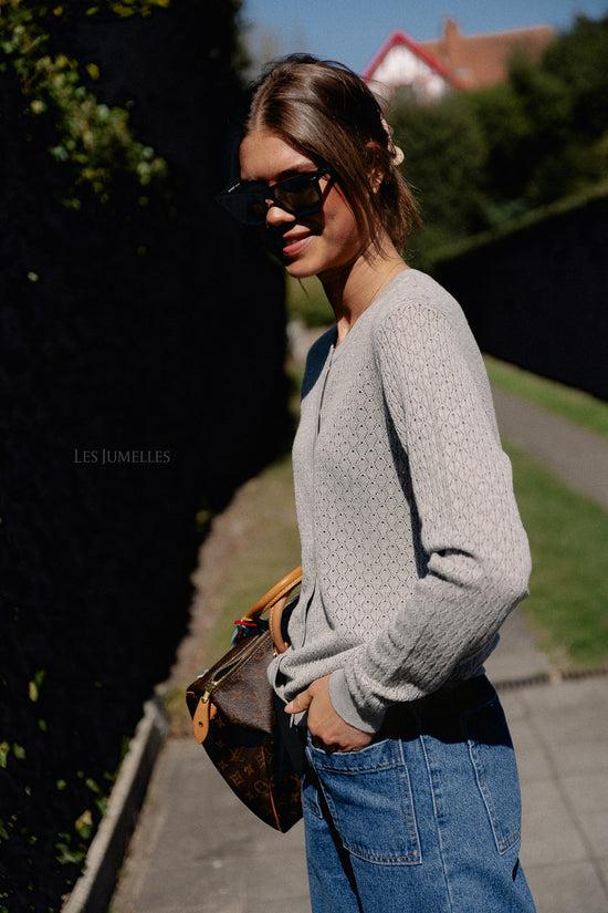 Les Jumelles CisseSW Cardigan Grey