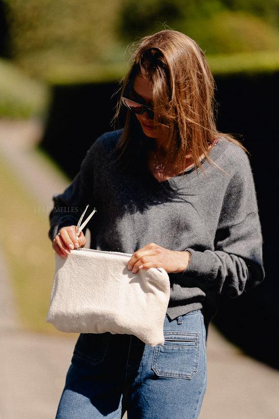 Les Jumelles Cosette V-neck Jumper Anthracite