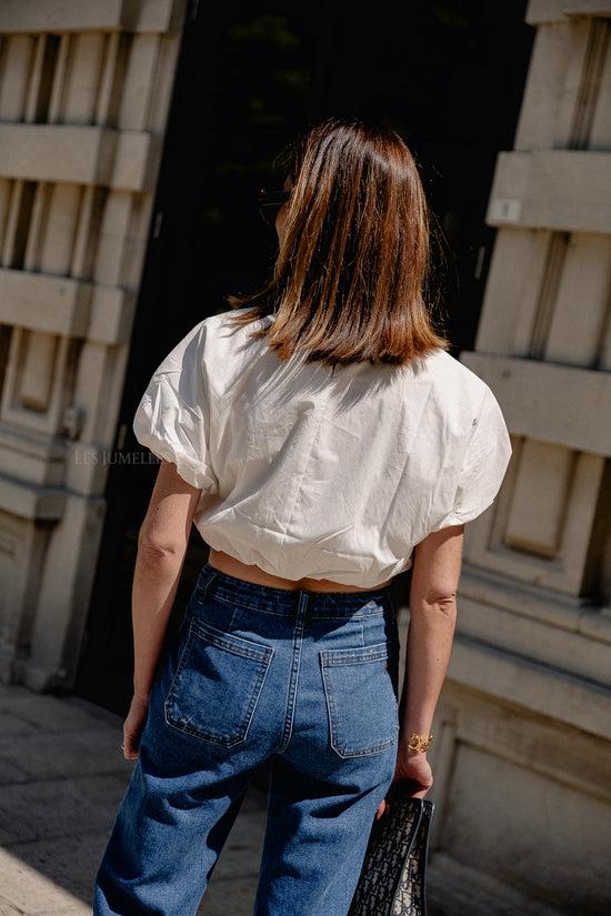 Les Jumelles Ellen Top Optic White