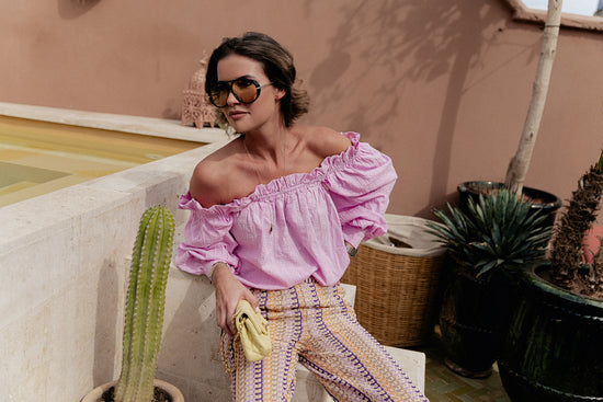 Les Jumelles Emily Blouse Fondant Roze