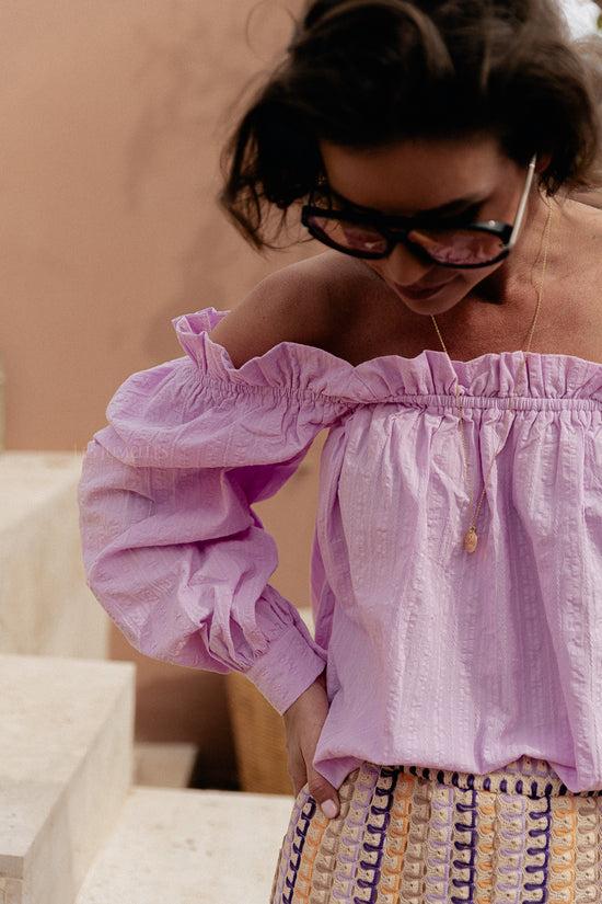 Les Jumelles Emily Blouse Fondant Roze