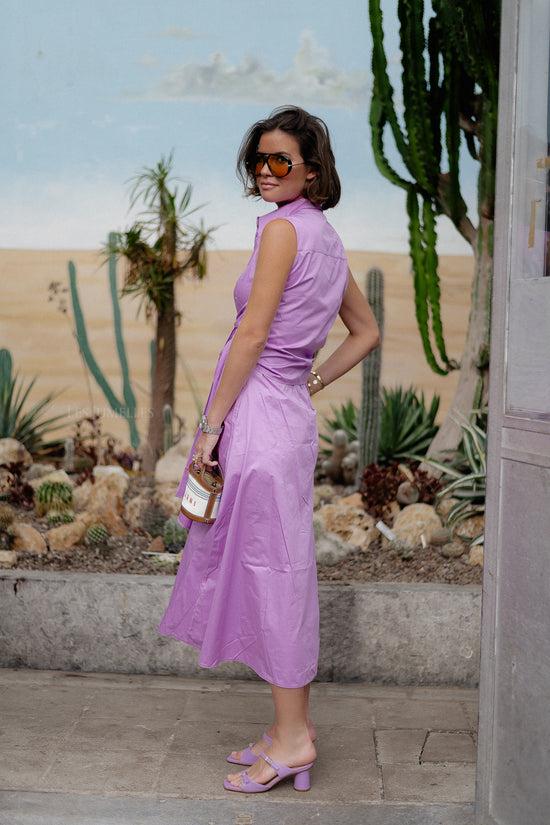 Les Jumelles Eros Long Dress Violet