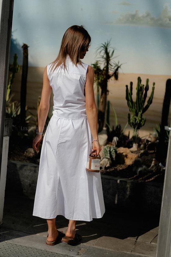 Les Jumelles Eros Long Dress White