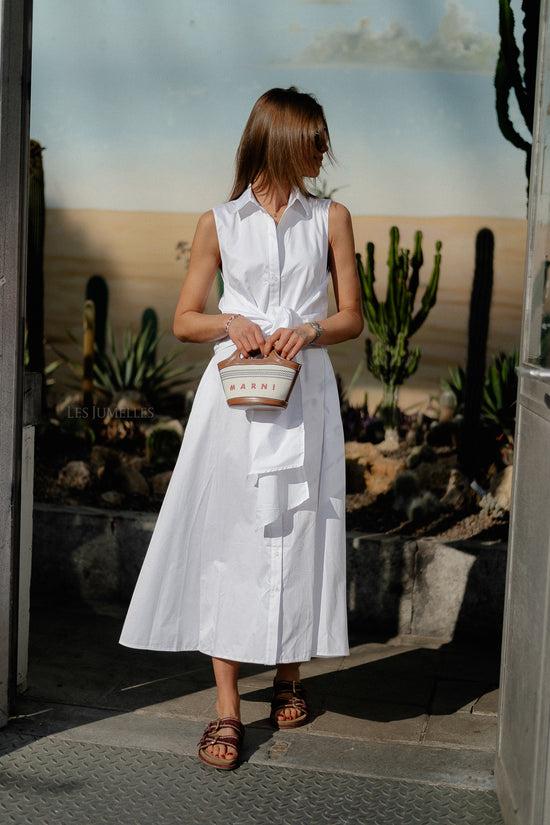 Les Jumelles Eros Long Dress White