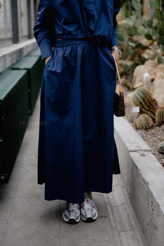 Les Jumelles Eutopia Long Skirt Navy