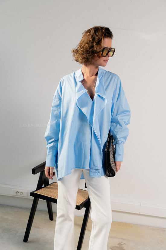Les Jumelles Gabrielle Shirt Baby Blue