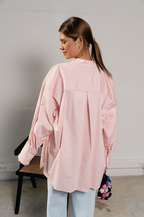 Les Jumelles Gabrielle Shirt Dusty Pink